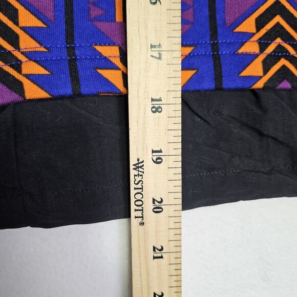 The North Face Aztec 92 Rage Fleece Cropped Crew Sweatshirt Women M Tribal Retro - Picture 11 of 11